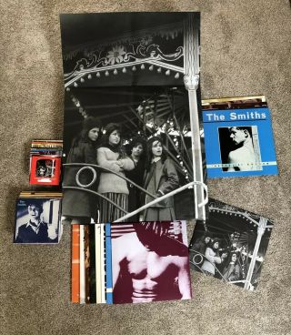 THE SMITHS Complete DELUXE BOX SET LPs,  CDs,  7 