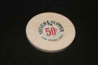 Rare 50 Cent Casino Chip Las Vegas Rated N