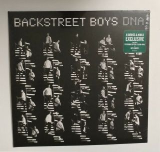 Backstreet Boys Dna Lp Exclusive Ltd Edition Crystal Clear Vinyl