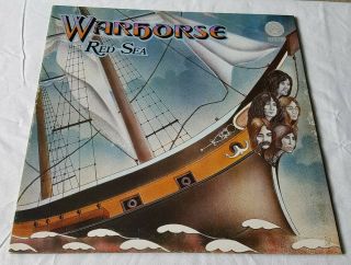 Warhorse Red Sea Earliest Vertigo Swirl 1st Uk Press Lp Audio