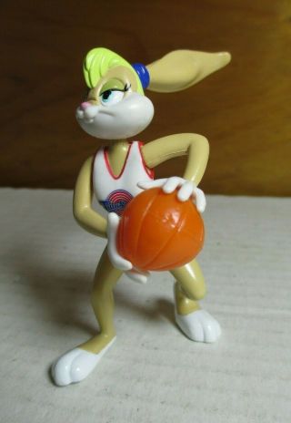 1996 Space Jam Lola Bunny Action Figure W/ Basketball Wb