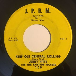 COUNTRY 45 Jerry Pitts I ' M LEAVING ALABAMA/KEEP OLE CENTRAL ROLLING J.  P.  R.  M.  101 3
