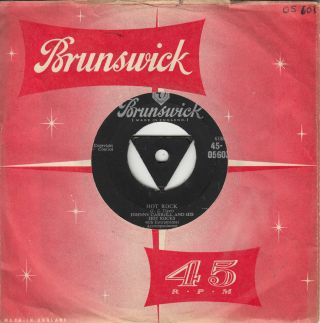 Rockabilly 1956 Uk Brunswick Johnny Carroll Hot Rock/ Crazy Crazy Lovin 