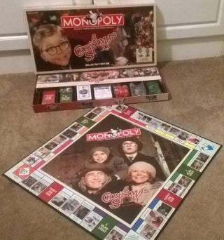 A Christmas Story Monopoly Board Game Autographed Signed By Movie Cast