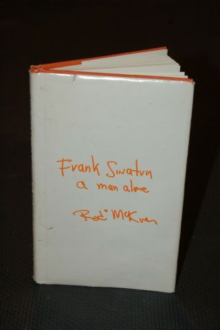 Frank Sinatra & Rod McKuen Autographed Book - 