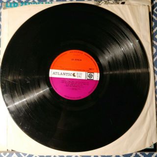 Led Zeppelin - Self Titled - 1969 Vinyl LP 1st Press Atlantic 588171 Turquoise 3