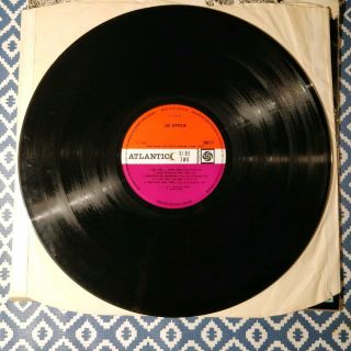 Led Zeppelin - Self Titled - 1969 Vinyl LP 1st Press Atlantic 588171 Turquoise 4