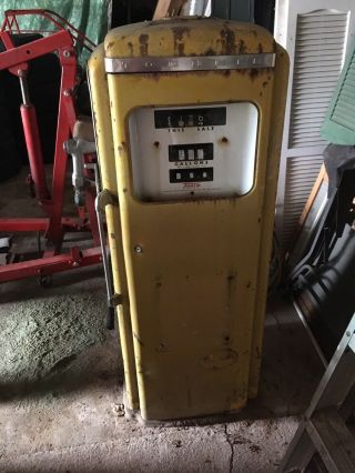 Old Antigue Tokiem Gas Pump ( (all Ariginal)
