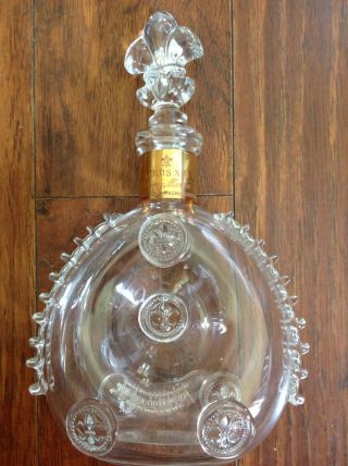 Baccarat Remy Martin Louis Xiii Grande Champagne Cognac Crystal Decanter Bottle