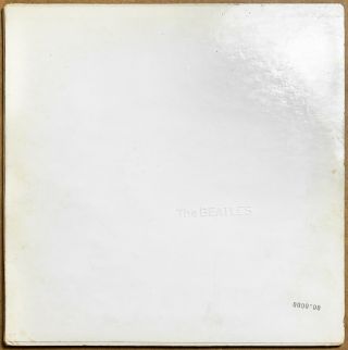 THE BEATLES WHITE ALBUM US ORIG ' 68 APPLE 1ST PRESS MISPRINT UNIQUE SERIAL NUMBER 3