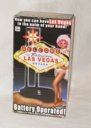 Welcome To Fabulous Las Vegas Lighted Led Sign Fun Size