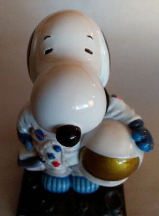 Kennedy Space Center Peanuts Snoopy Figurine Westland Giftware 5