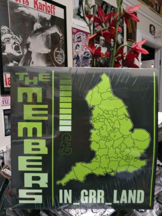 The Members - Ingrrland Lp Only 100 Made Ska Punk U.  K.  Band (vein Of The Clash)