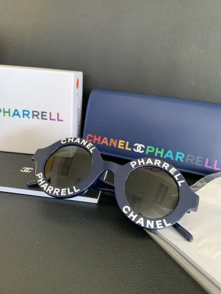100 Authentic Chanel X Pharrell Sunglasses Navy Item Limited Ss19