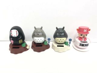 Totoro Ghibli Spirited Away Kaonashi One Piece Chopper Figure Power Dancing Toy