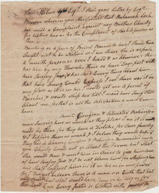 1794 Ri Letter - Samuel J.  Potter - Lt.  Gov Of Ri & Us Senate - Content