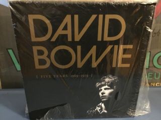 David Bowie 5 Years 1969 - 1973 Vinyl Boxset 180 Gram Aladdin Sane Pinups