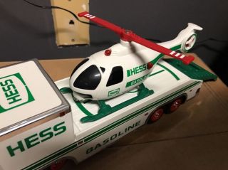 1995 Hess Toy Truck and Helicopter with Lights 2