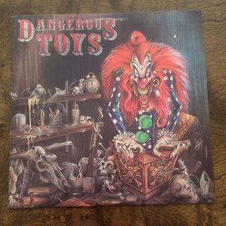 Dangerous Toys Self Titled S/t Nm Lp 1989
