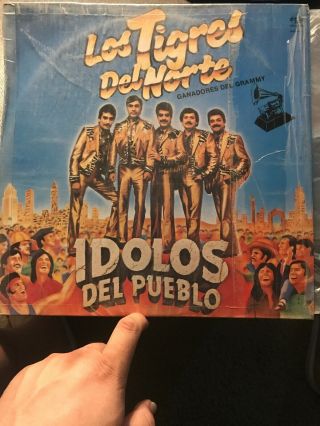 Los Tigres Del Norte Idolos Del Pueblo Lp Vinyl Record Vg,  Musivisa
