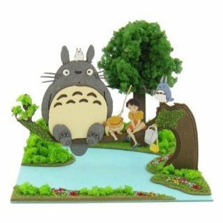 Sankei Studio Ghibli Mini My Neighbor Totoro Totoro Satsuki And Mei Non - Sca