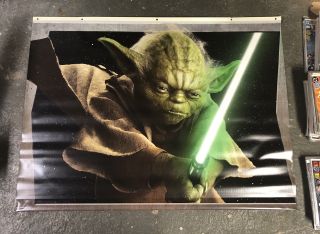 Toys R Us - Yoda Star Wars Store Department Display Sign