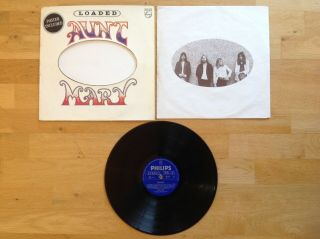 Aunt Mary Loaded Die - Cut Cover Intact Norway Prog Monster Vrare 1972