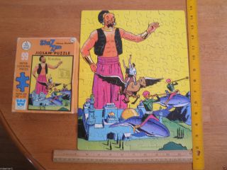 Hanna Barbera Shazzam Show Big Little Book Jigsaw Puzzle Htf 1968