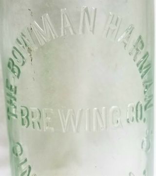 The Bowman Harman Brewing Co.  Bottle Cincinnati Ohio 16