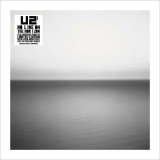 U2 LP x 2 No Line On The Horizon Double CLEAR VINYL Limited Edition,  DOWNLOADS 2
