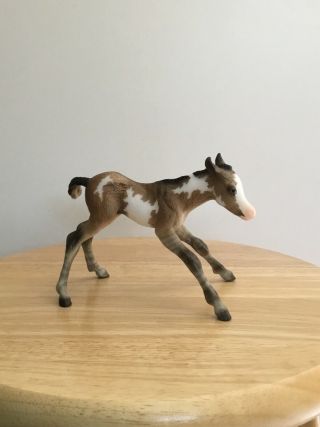 BREYER SR ZION AND MOAB DUN OVERO MARE AND FOAL SET FROM AMERICA THE 4