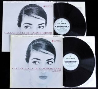 Donizetti: Lucia Di Lammermoor - Callas / Serafin Columbia Sax 2316/2317 Ed1