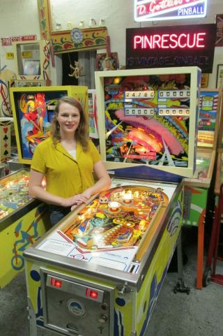 Pinball Girl Another For A Em Close Encounters 99c Nr