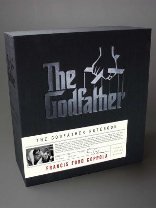 The Godfather Notebook Signed Limited Edition - Francis Ford Coppola Autographed