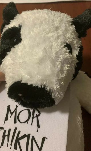 Chick Fil A Cow Plush Large White Black 20 " Eat Mor Chikin 2017 Stuffed Animal