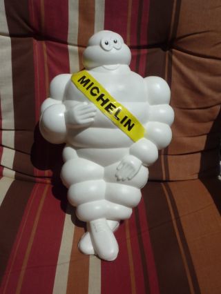 14 " Michelin Man Doll Figure Bibendum Advertise Tire Collect Truck