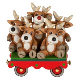 Wee Forest Folk Team Rudolph,  Wff M - 453h,  Limited Edition 2016,  Train Car