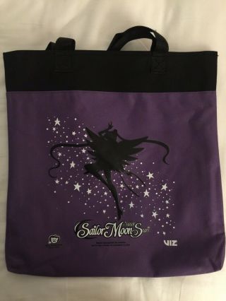 SDCC 2019 Exclusive Viz Sailor Moon Stars Purple Tote & Shirt Set M Medium 2