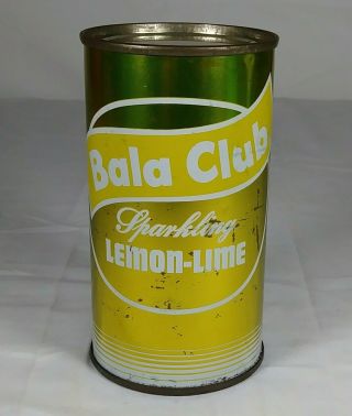 Bala Club Lemon Lime Soda Flat Top Can Acme Markets Philadelphia Pa Pre Zip Code