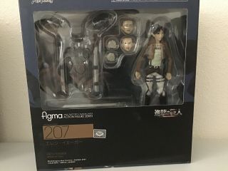Attack On Titan Eren Yeager Figma 207 Seal Authentic