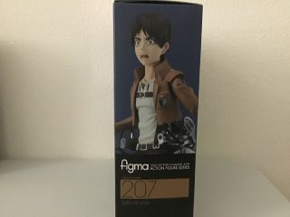 Attack on Titan Eren Yeager Figma 207 SEAL AUTHENTIC 2
