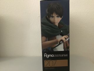 Attack on Titan Eren Yeager Figma 207 SEAL AUTHENTIC 4