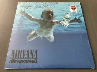 Nirvana Nevermind Limited Edition 2019 Silver Vinyl Lp Target Exclusive