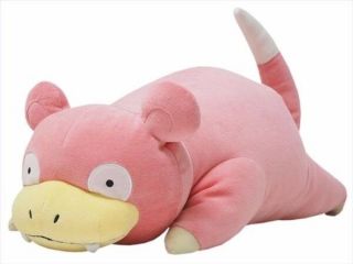 Real Authentic Sanei Pokemon Go Mochifuwa Cushion Pz14 Slowpoke 18 " Plush