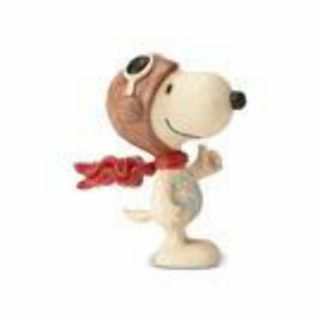 Jim Shore Peanuts Snoopy Flying Ace Mini 6001295 2019 Charlie Brown 2
