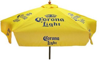 Corona Light 7 Foot Beer Umbrella Market Patio Style Huge Corona Extra
