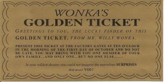 11” X 17” Willy Wonka Contract Autographed (signed) By Five,  Bonuses