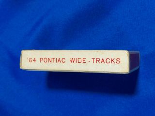 1964 Pontiac Grand Prix Car Dealership Promo Playing Cards Advertising VTG 4