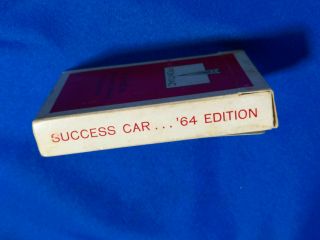 1964 Pontiac Grand Prix Car Dealership Promo Playing Cards Advertising VTG 5