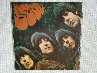 The Beatles Rubber Soul,  Mono,  E.  J.  Day 6512 Sleeve,  4 - 4 Matrix